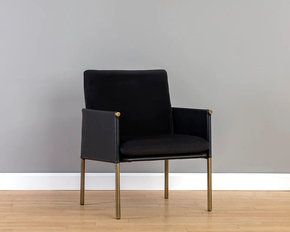 Bellevue Lounge Chair - Black