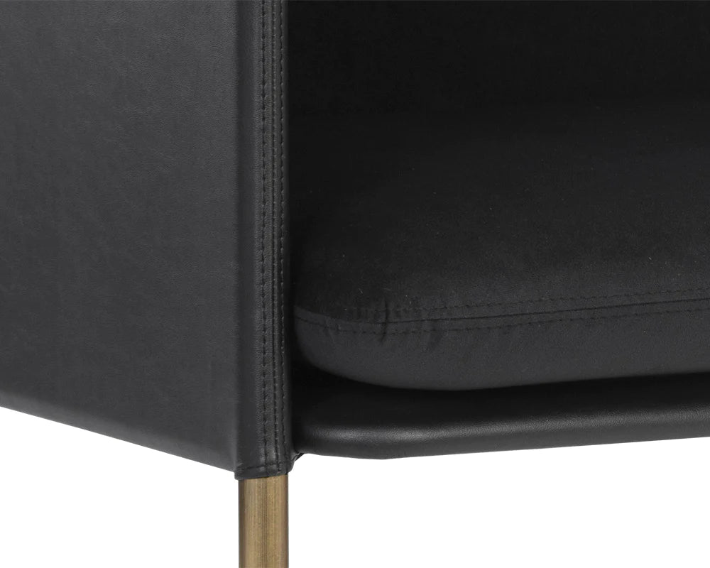 Bellevue Lounge Chair - Black
