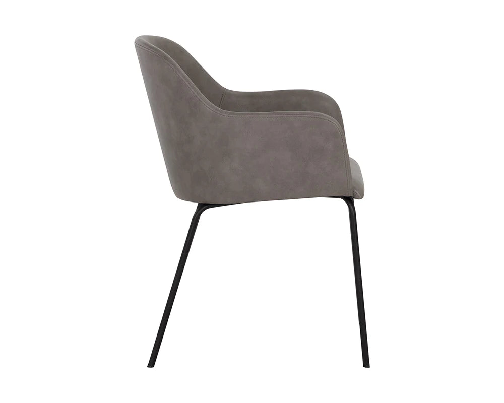 Hensley Dining Armchair - Grey