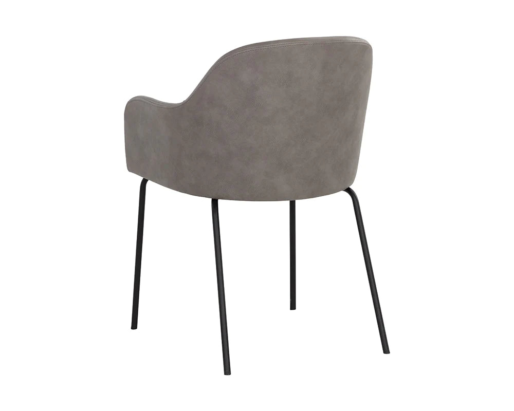 Hensley Dining Armchair - Grey
