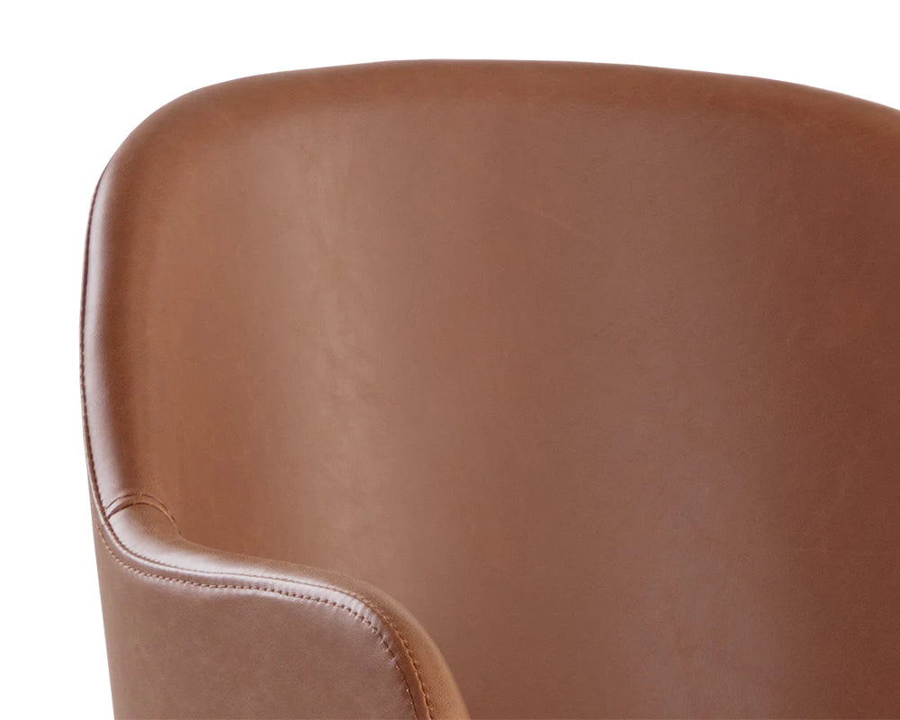 Hensley Dining Armchair - Hazelnut