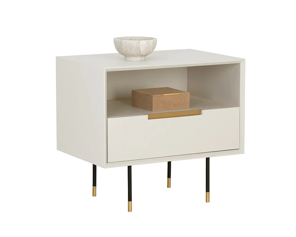 Danbury Nightstand - Cream