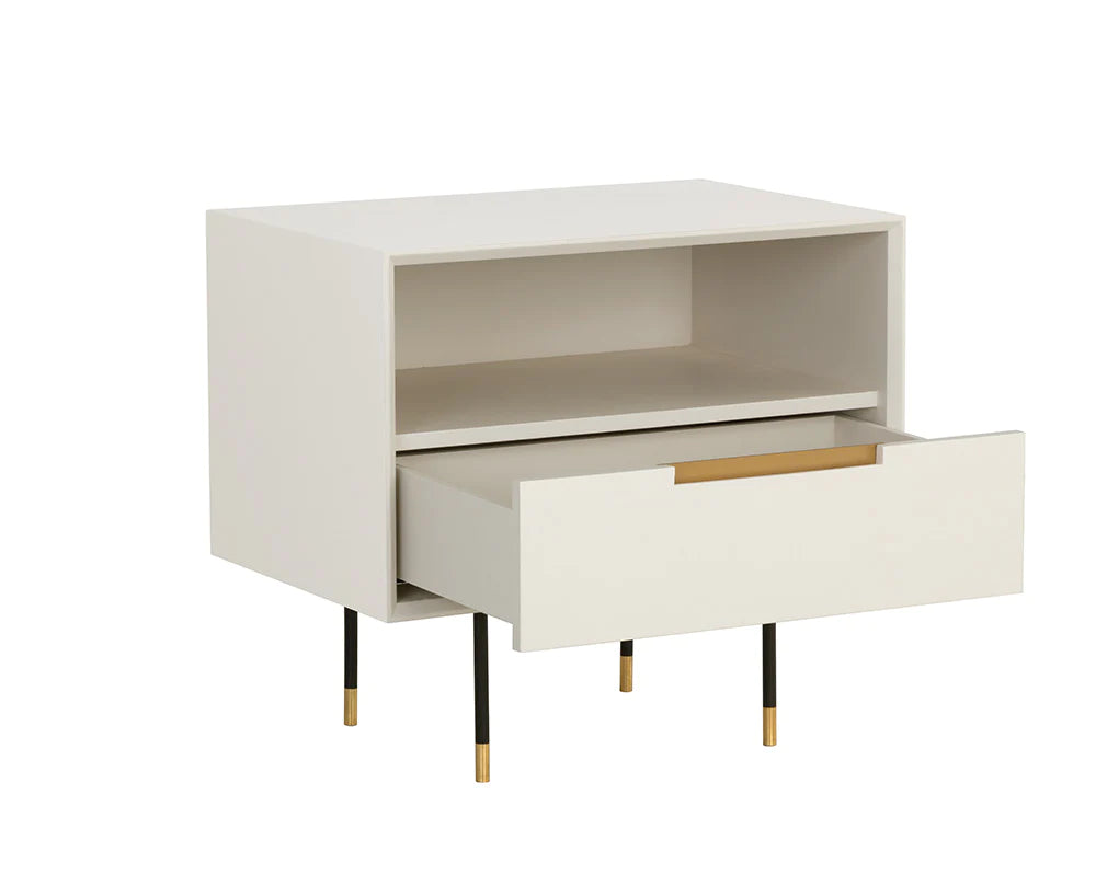 Danbury Nightstand - Cream