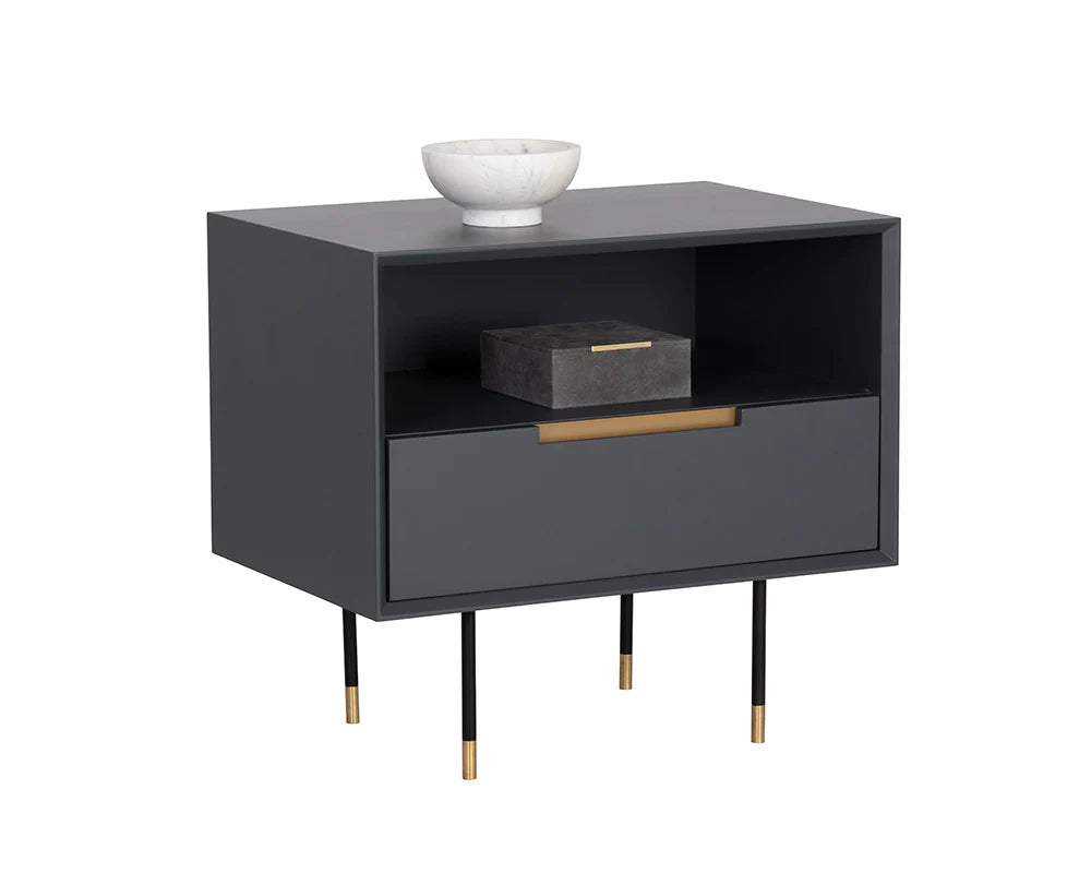 Danbury Nightstand - Slate Navy