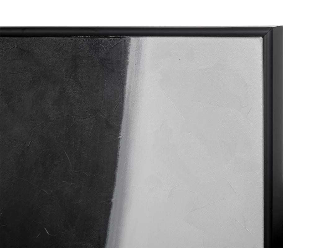 Double Cross - (set Of 2) - 48" X 48" - Black