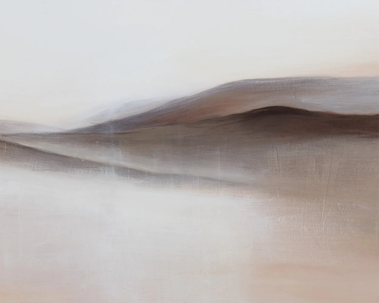 Desert Sands - 72" X 30" - Gold Floater Frame