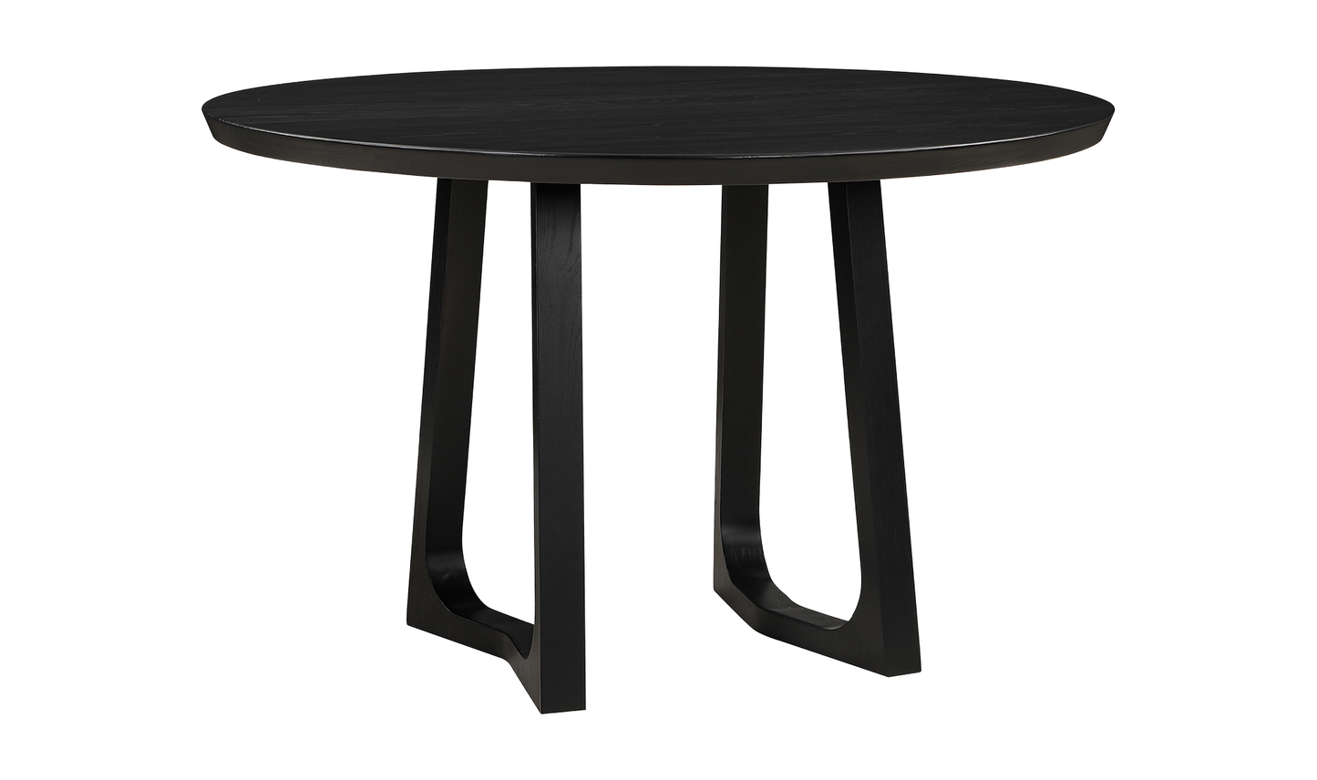 Silas Dining Table Round Black