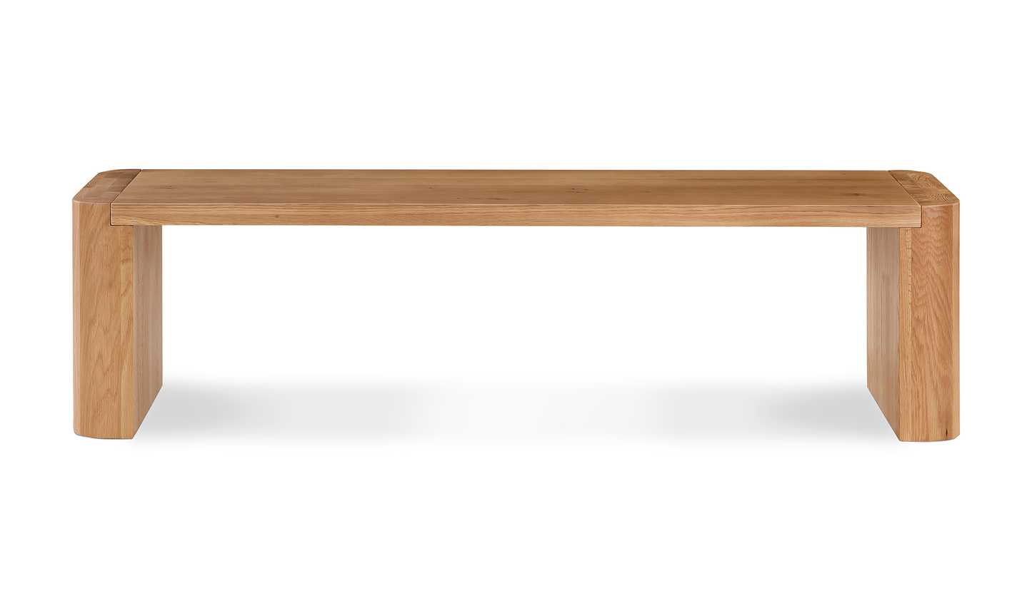 Post Dining Bench Small Natural