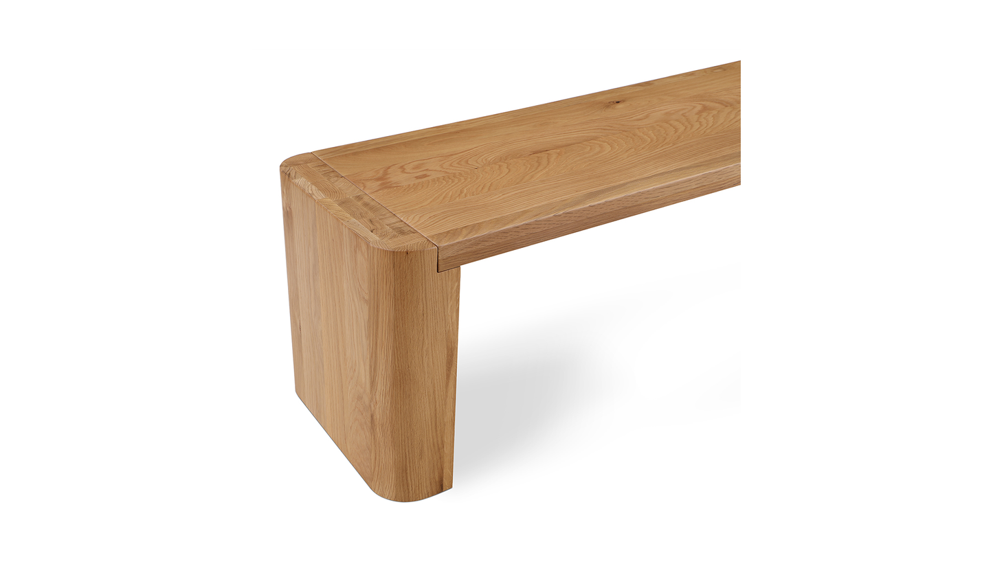 Post Dining Bench Large Natural
