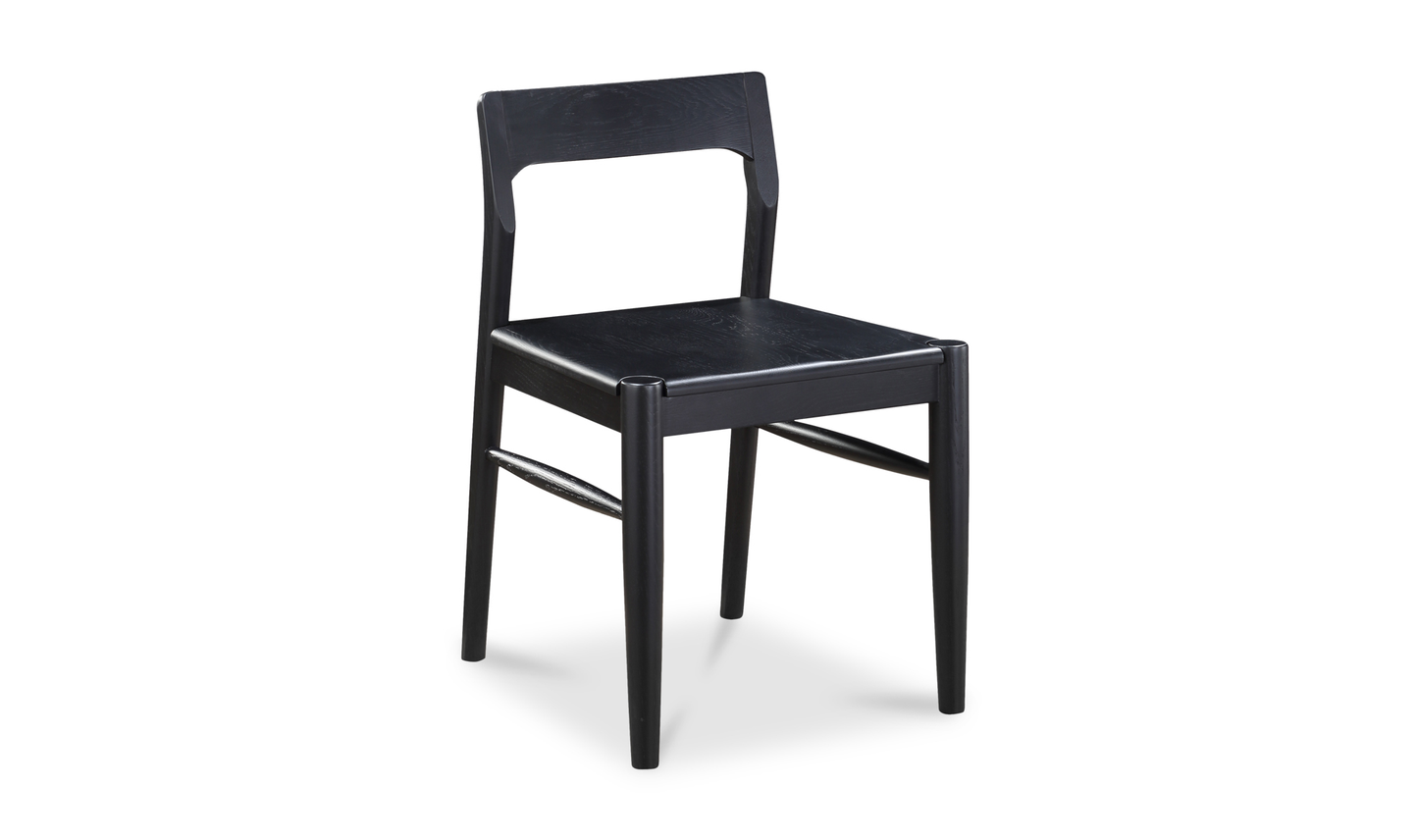 Owing Dining Chair - Set Of Two Black