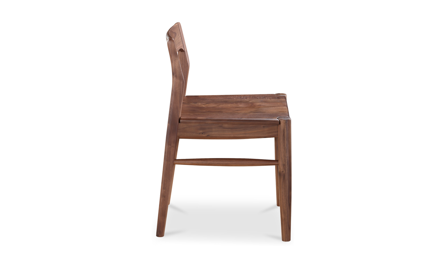 Owing Dining Chair - Set Of Two Walnut