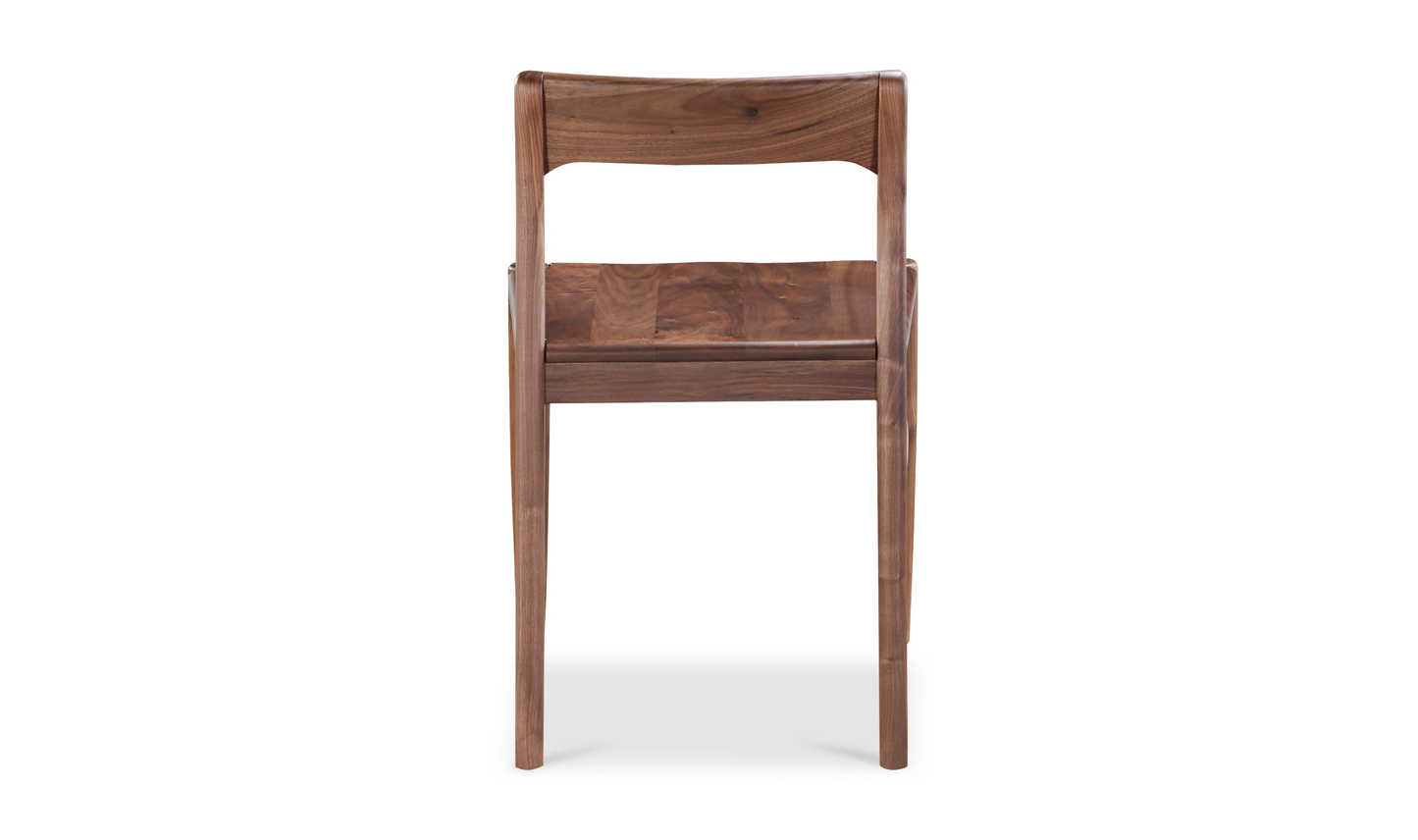 Owing Dining Chair - Set Of Two Walnut