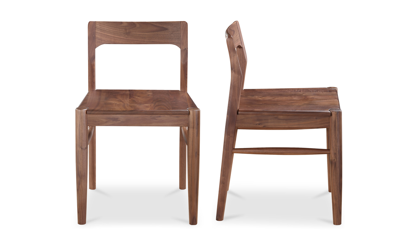 Owing Dining Chair - Set Of Two Walnut
