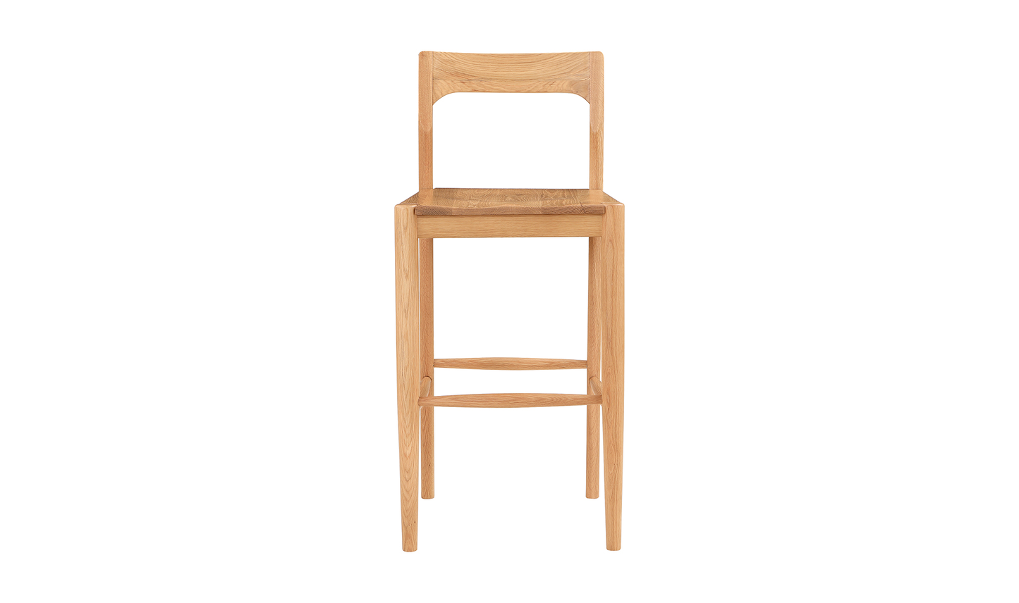 Owing Barstool Natural Oak