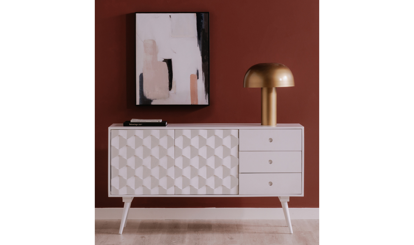 O2 Sideboard White