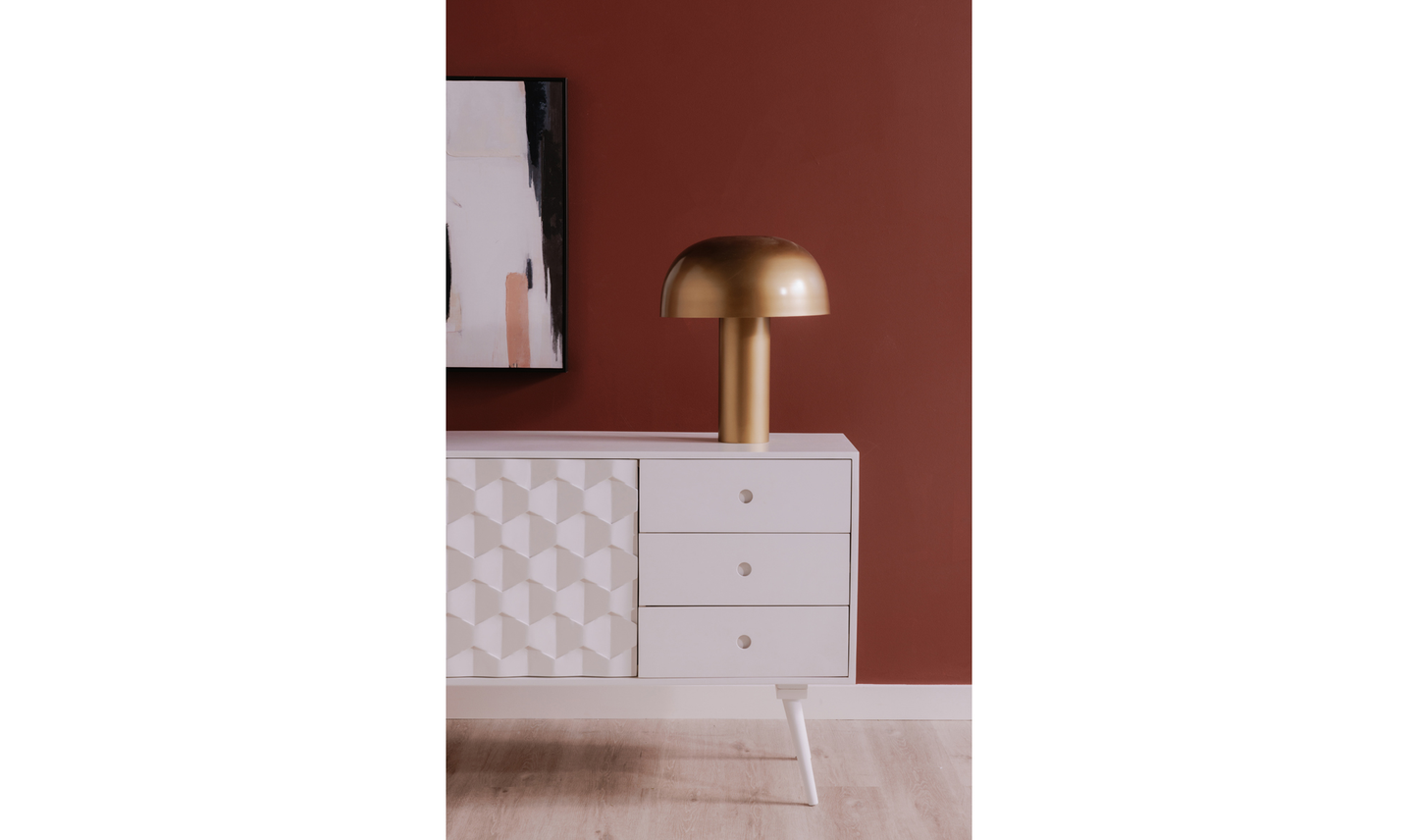 O2 Sideboard White