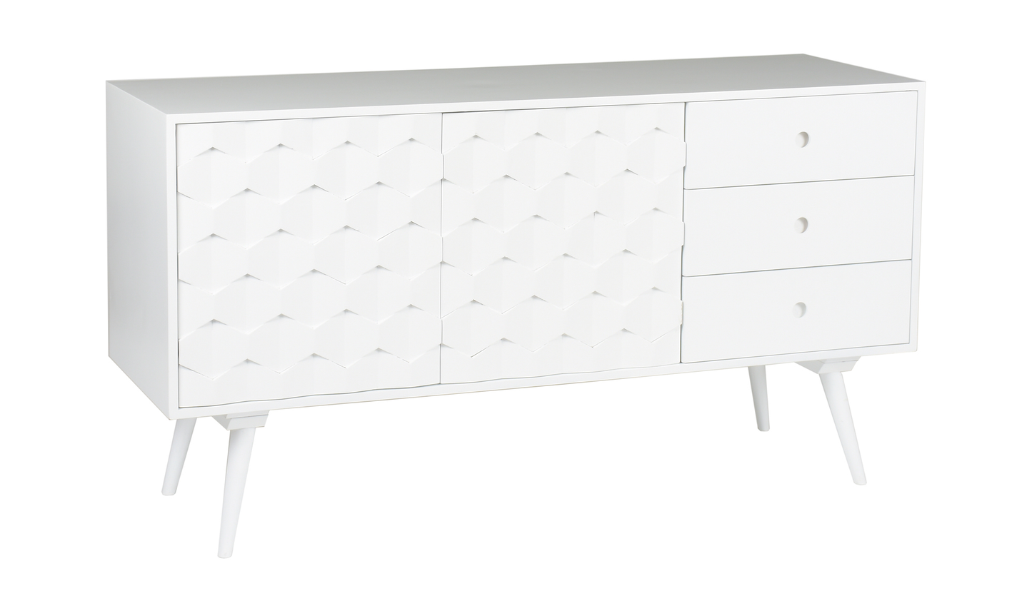O2 Sideboard White