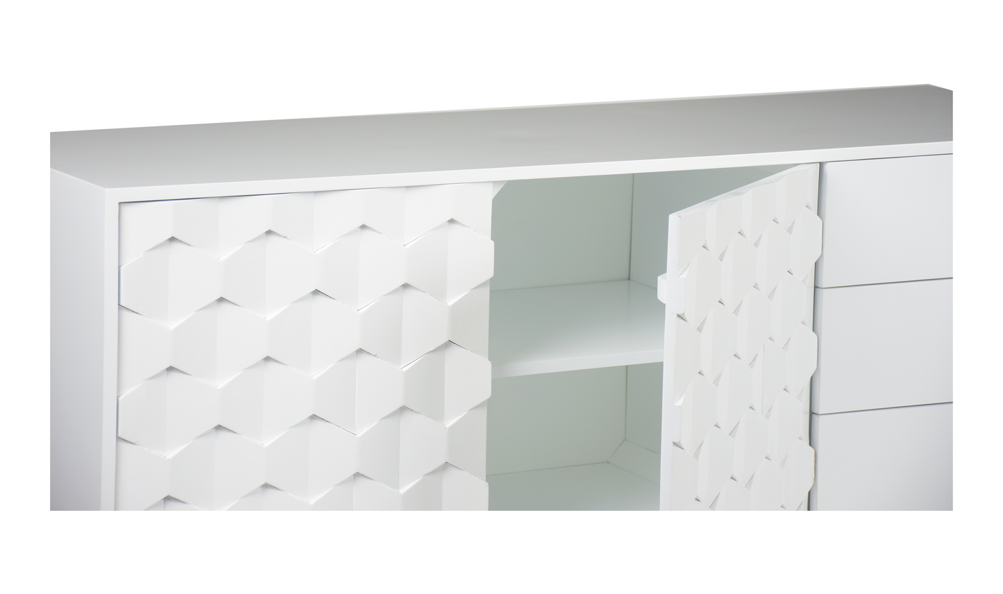 O2 Sideboard White