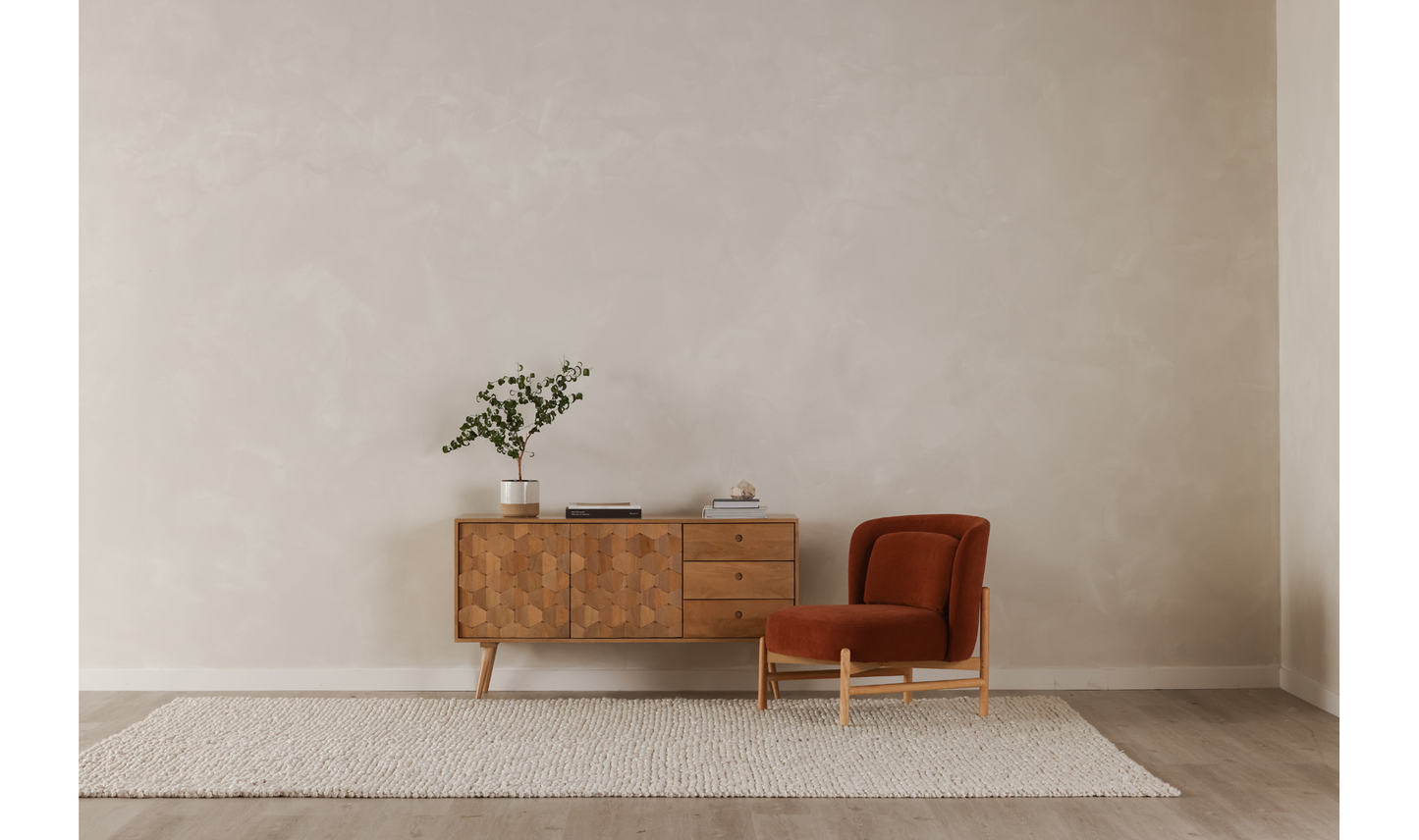 O2 Sideboard Light Brown