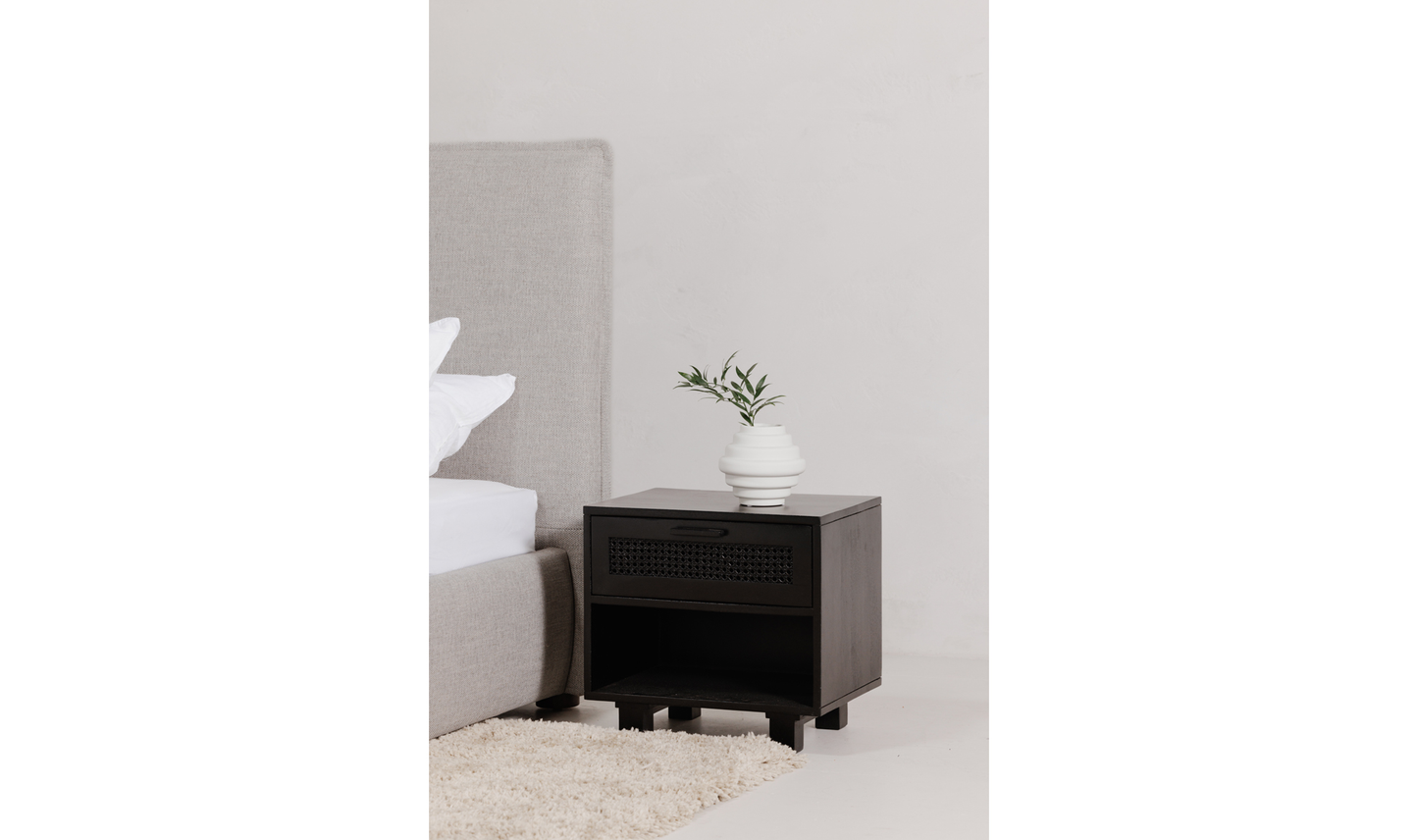 Ashton Nightstand Black