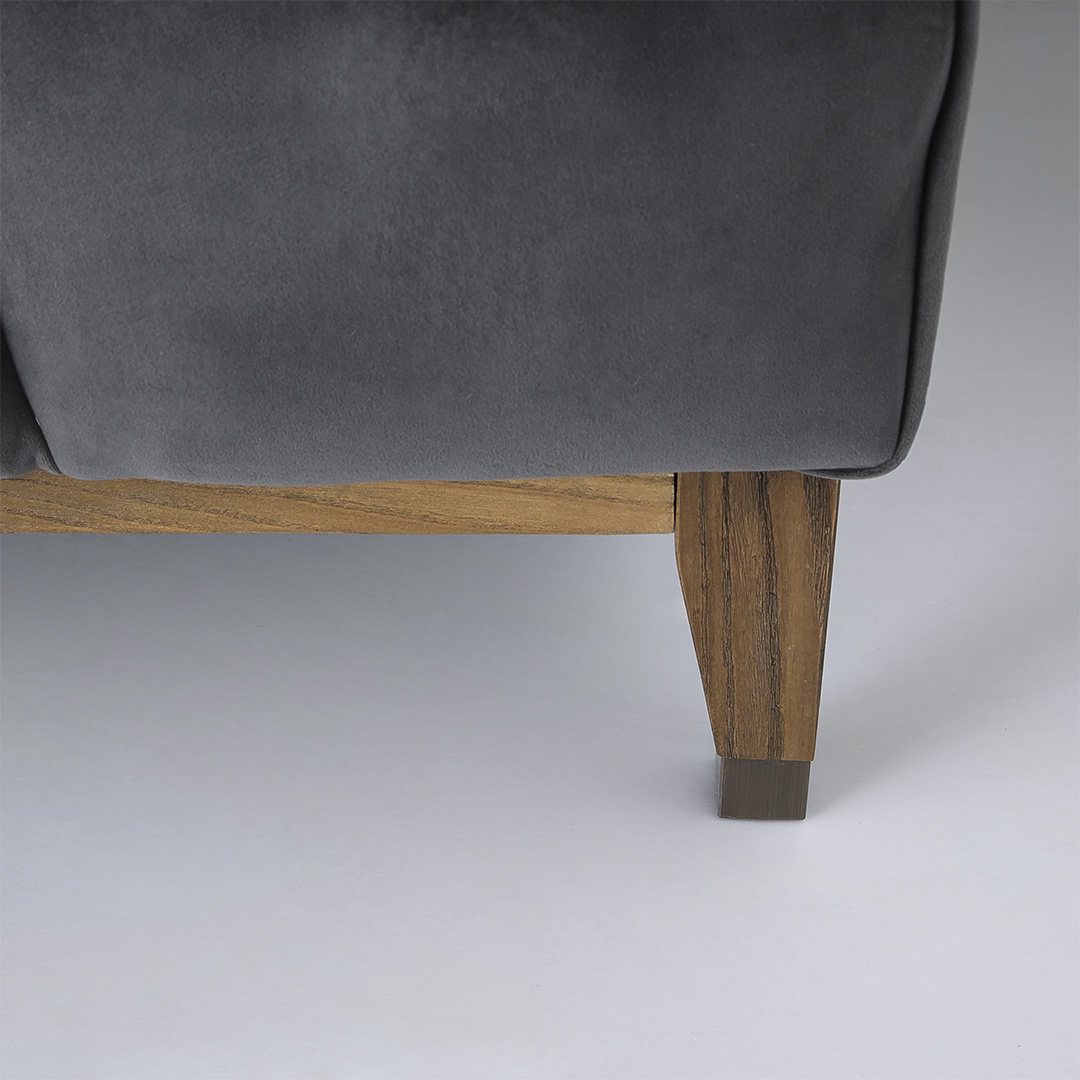 Elliot Condo Sofa – Smoke Grey