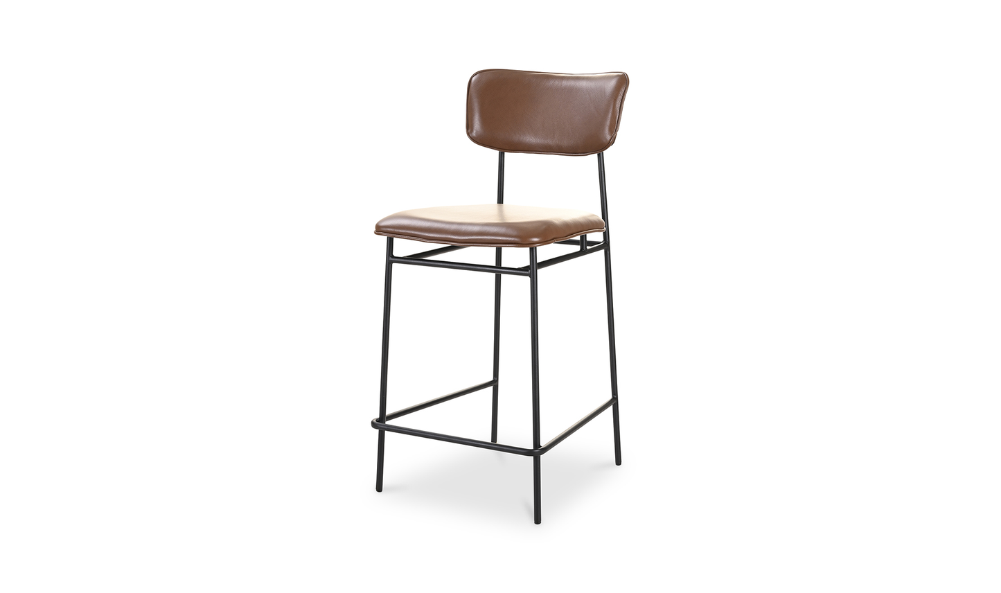 Sailor Counter Stool Dark Brown
