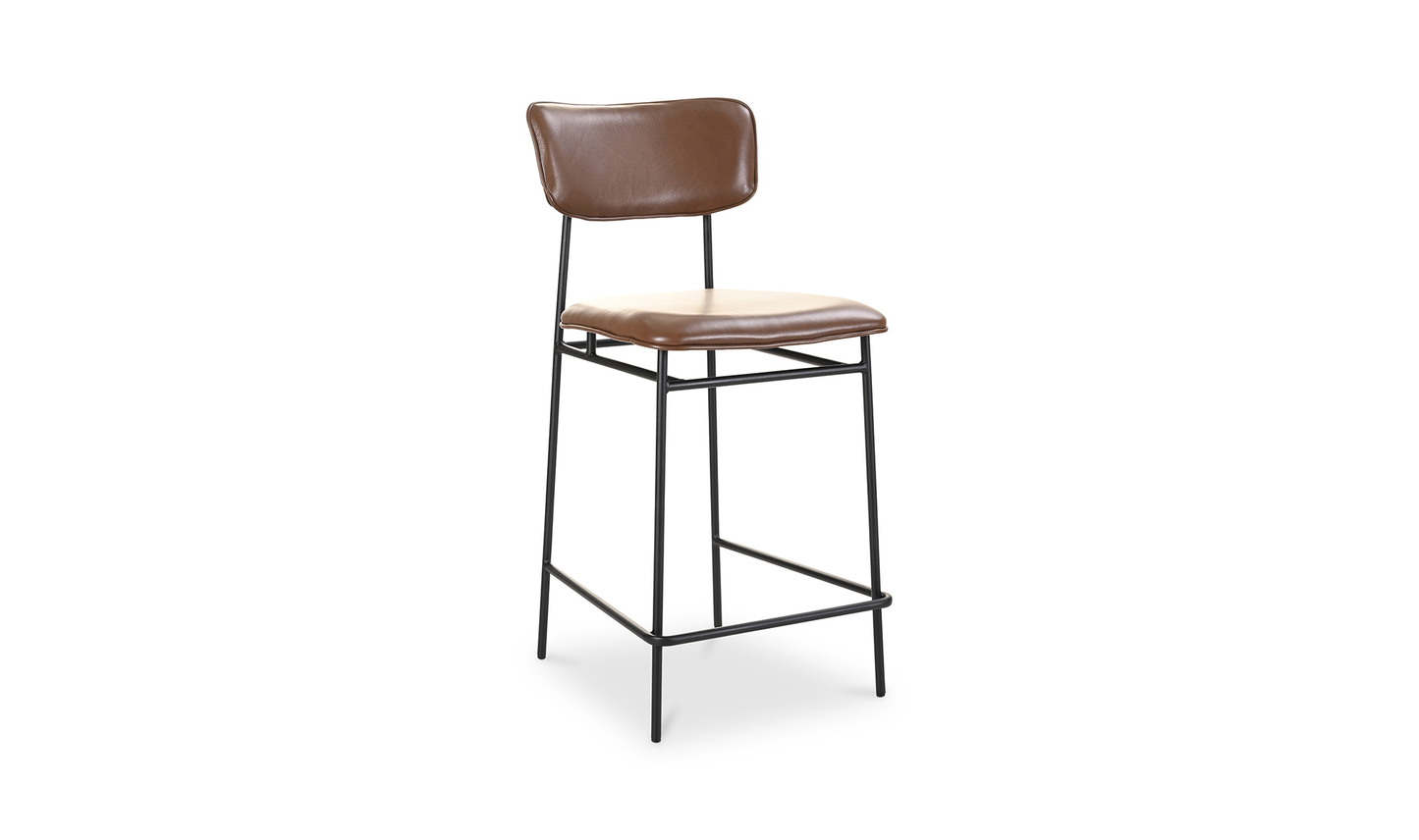 Sailor Counter Stool Dark Brown
