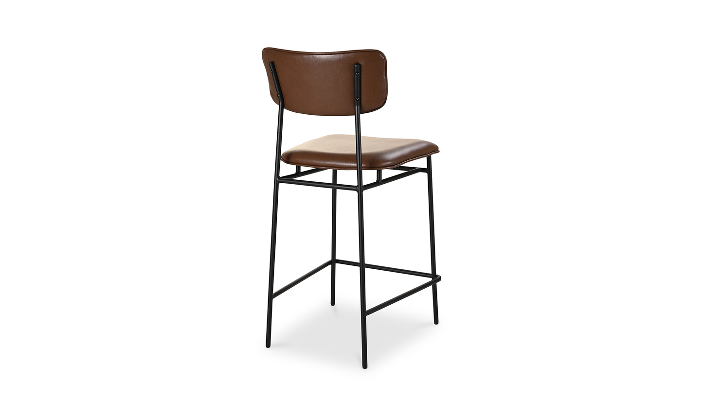 Sailor Counter Stool Dark Brown