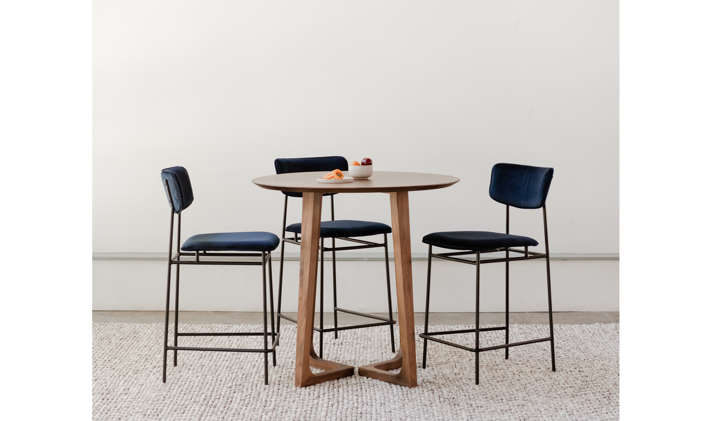 Sailor Counter Stool Blue