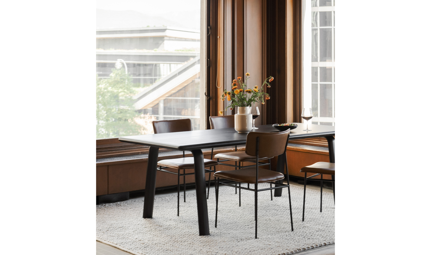 Sailor Dining Chair - Set Of Two Brown