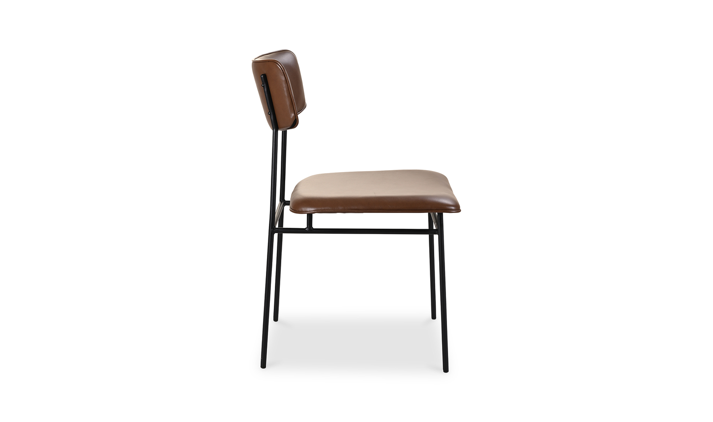 Sailor Dining Chair - Set Of Two Dark Brown
