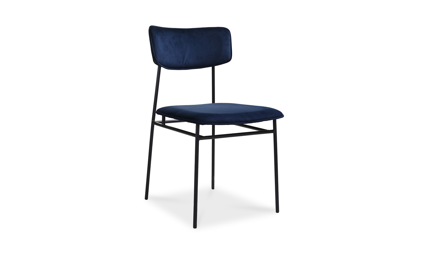 Sailor Dining Chair - Set Of Two Blue