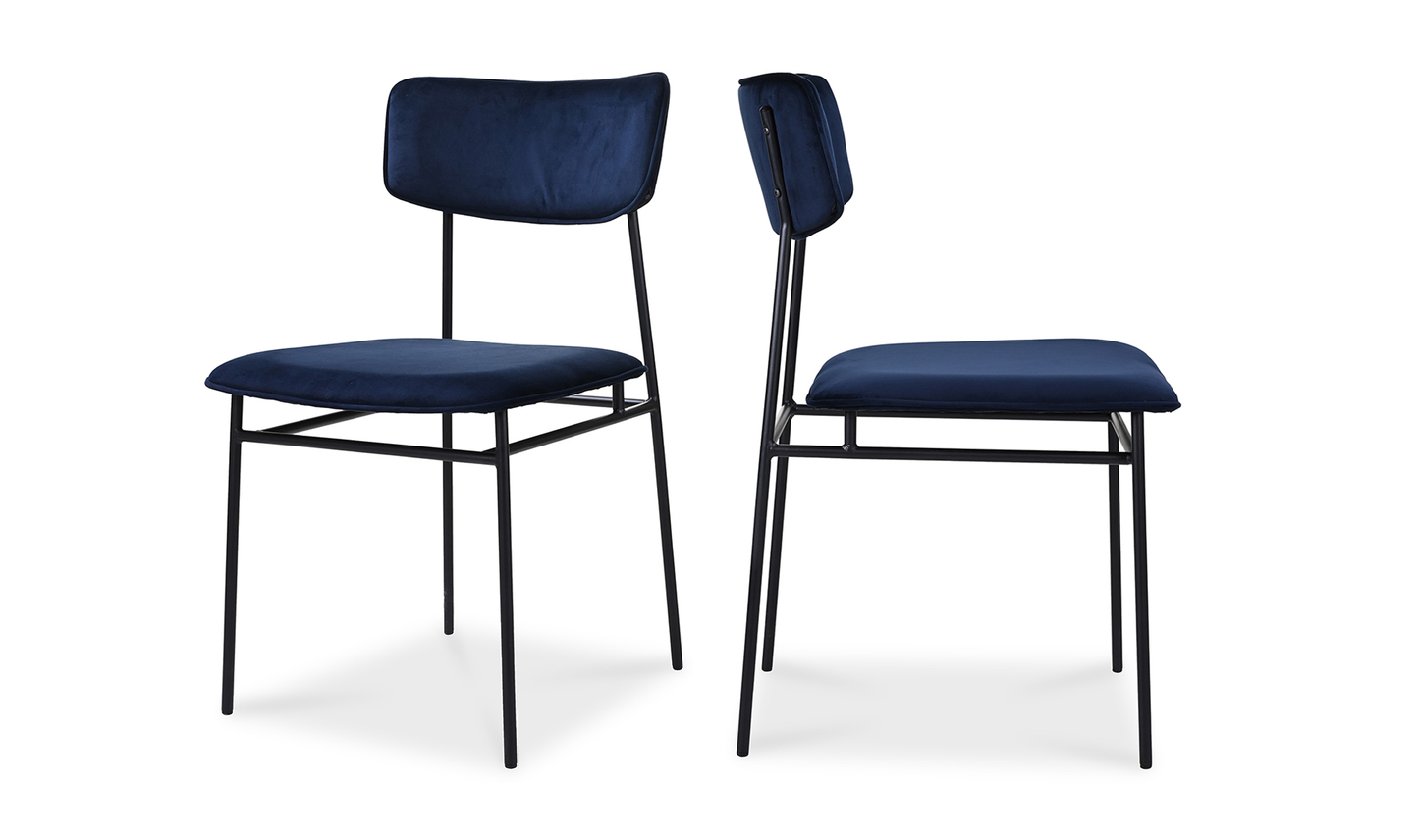 Sailor Dining Chair - Set Of Two Blue