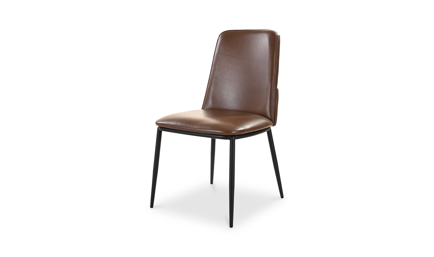 Douglas Dining Chair - Set Of Two Dark Brown