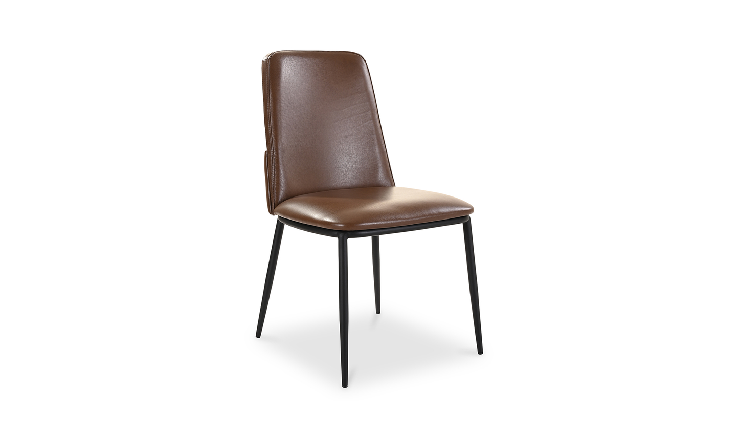 Douglas Dining Chair - Set Of Two Dark Brown