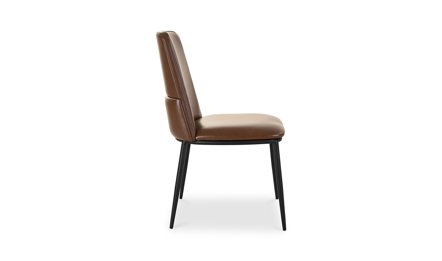 Douglas Dining Chair - Set Of Two Dark Brown