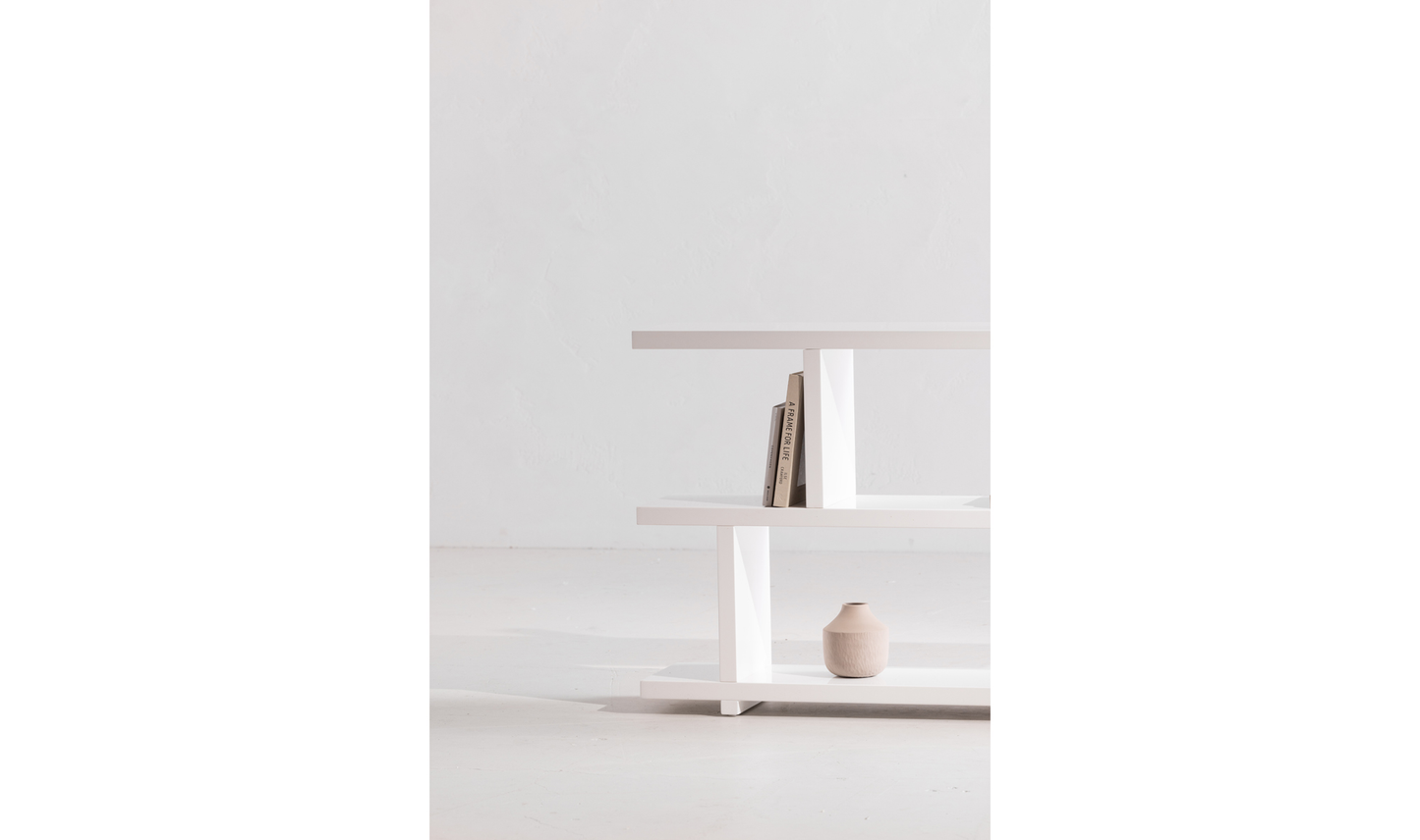Miri Shelf Small White