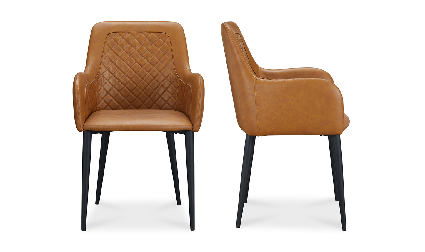 Cantata Dining Chair - Set Of Two Brown