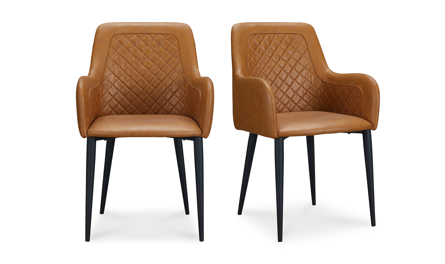 Cantata Dining Chair - Set Of Two Brown