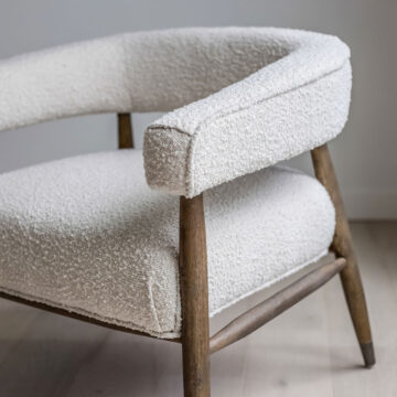 Everest Chair – Cream Boucle