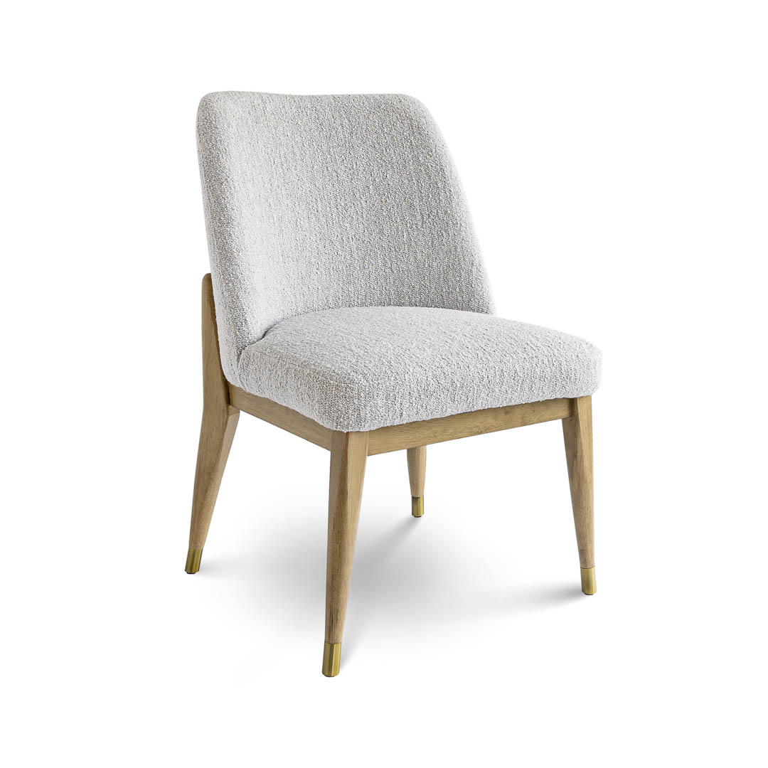 Fawcett Dining Chair – Taupe Boucle
