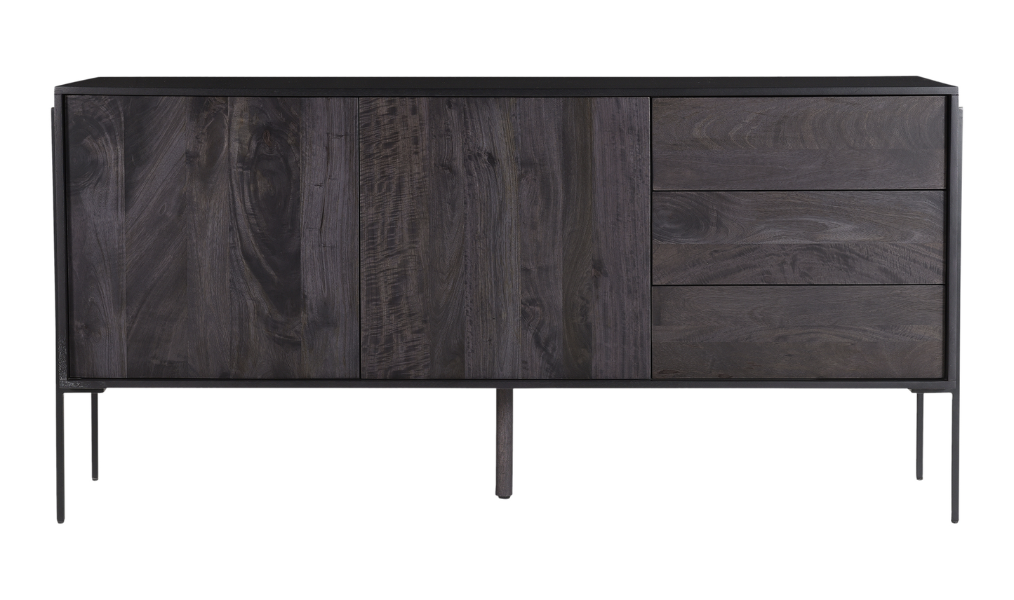 Tobin Sideboard Charcoal Black