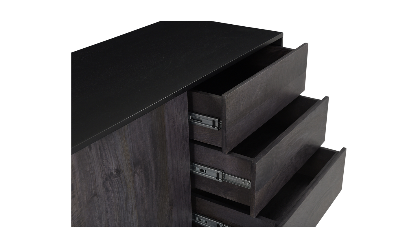 Tobin Sideboard Charcoal Black