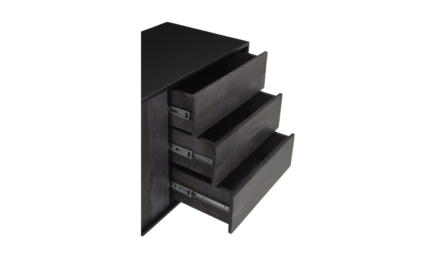 Tobin Sideboard Charcoal Black