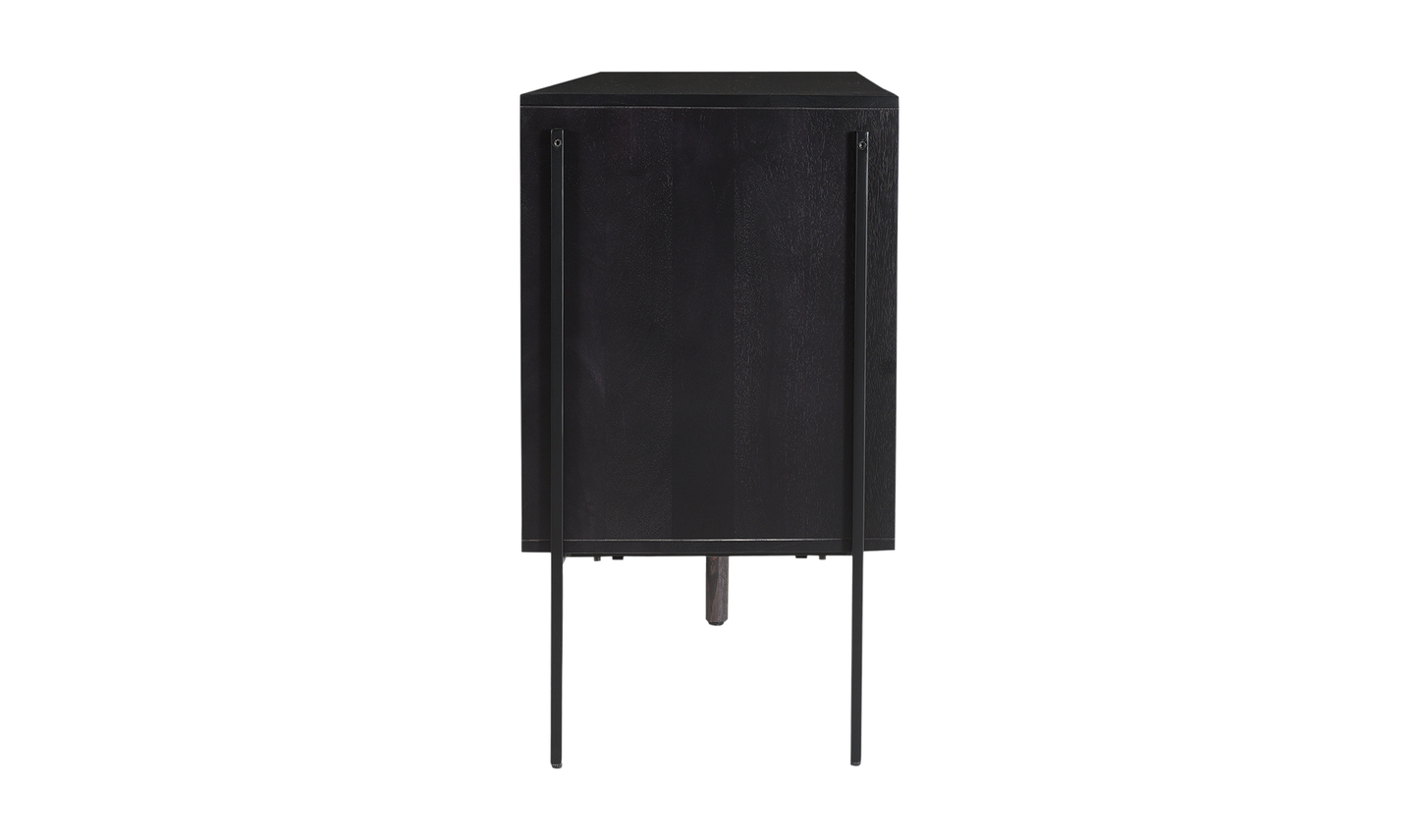 Tobin Sideboard Charcoal Black