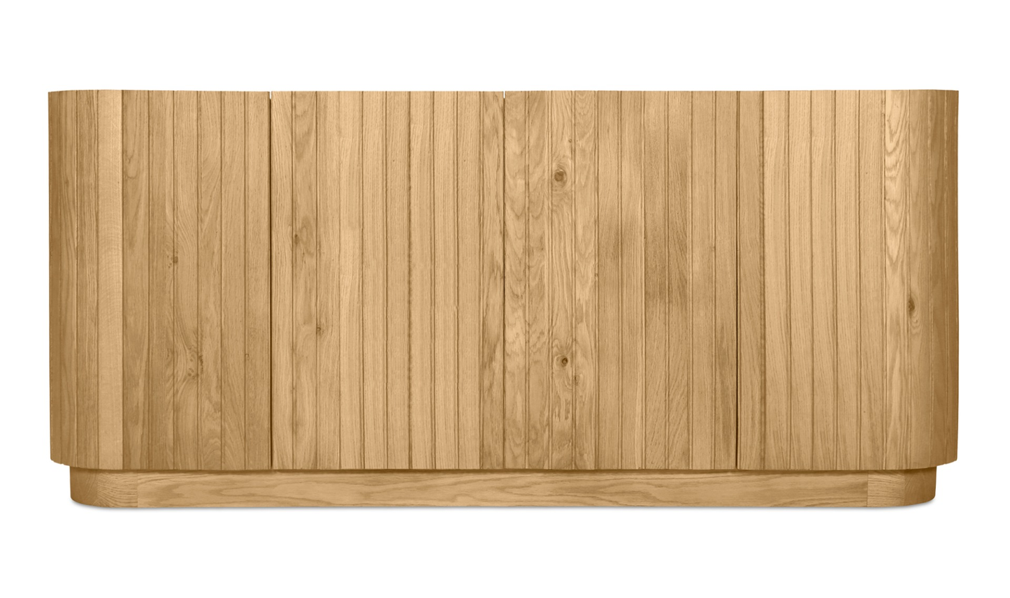 Povera 4 Door Sideboard Natural