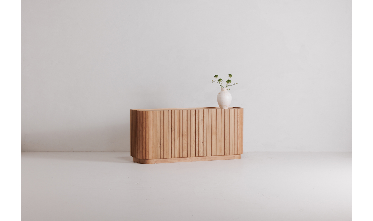 Povera 4 Door Sideboard Natural