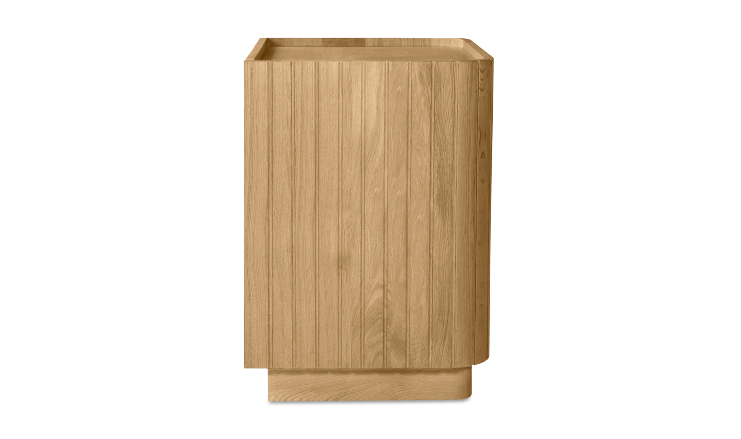 Povera 3 Drawer Chest Oak