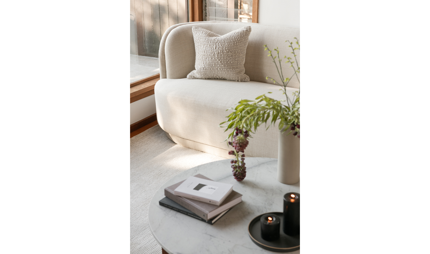 Yoon Compass Modular Sectional - Cream