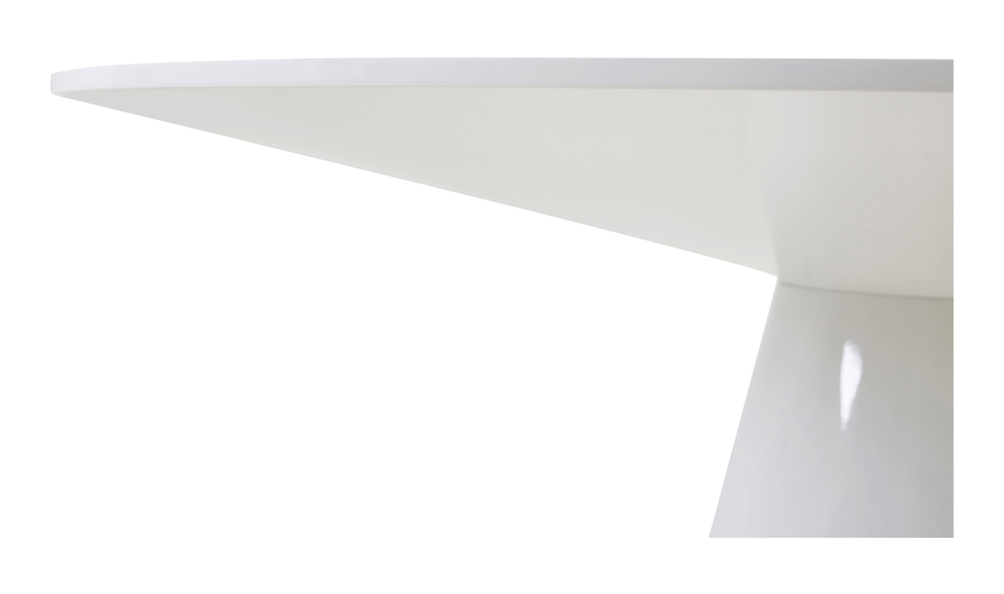 Otago Round 54inch Dining Table White
